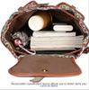 2024 Women Canvas Vintage Backpack Ethnic Knitted Backpacks Backpacks Printed Travel Backpack Schoolbag