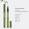 Waterproof Liquid Eyeliner Smudge-Proof & Transfer-Resistant Long-Lasting Appearance Green Eyeliner Black