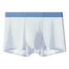 Large Size Men's Summer Thin New Cordyceps Antibacterial No Trace Ice Silk Breathable Quick Dry Flat Angle Underwear
