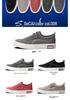 Spring Men's Korean-Style Canvas Lace-up Sneakers - Trendy, Breathable, Casual Low-top Board Shoes