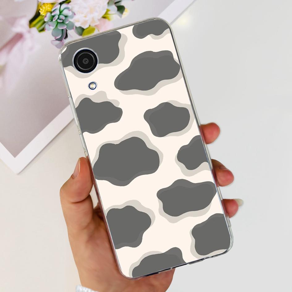For Cover Samsung Galaxy A03 Core Phone Case Stylish Flower Butterfly Soft Silicone Clear Cover For Samsung A03 Core A032F Coque