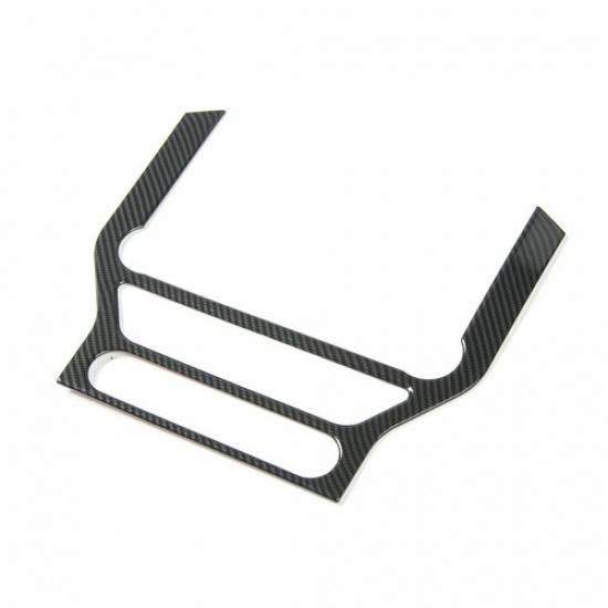 Center Console Navigation Panel Cover Trim for Ford Mustang 2015+ Carbon Fiber