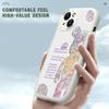 Purple Flower Cute Bear PU Leather Phone Case for iPhone 15 14 13 12 Pro Max Samsung Galaxy S23 Ultra S20 FE A52 Redmi Xiaomi POCO Soft Cover