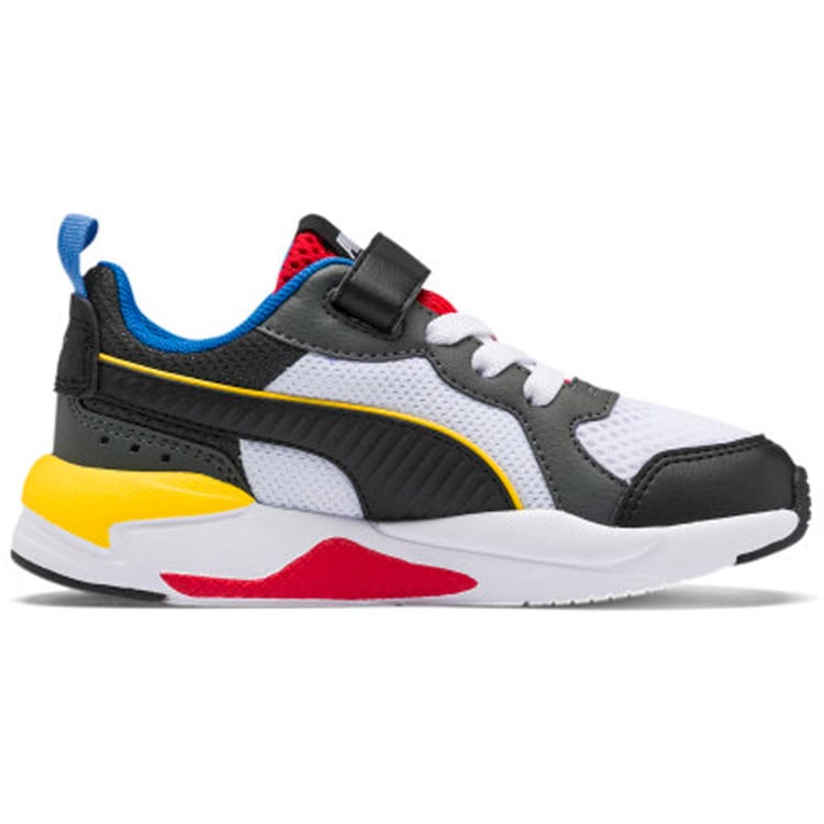 PUMA AC PS Low top Kids Lifestyle Shoes Black Children Aged 3 7 Years Old 372921-03