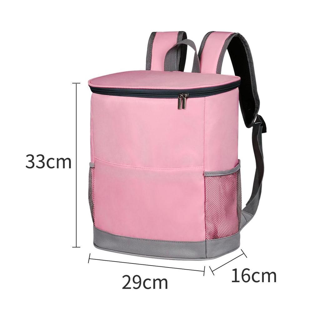 Large Capacity Insulated Backpack for Camping & Picnics - Double Shoulder Ice Pack