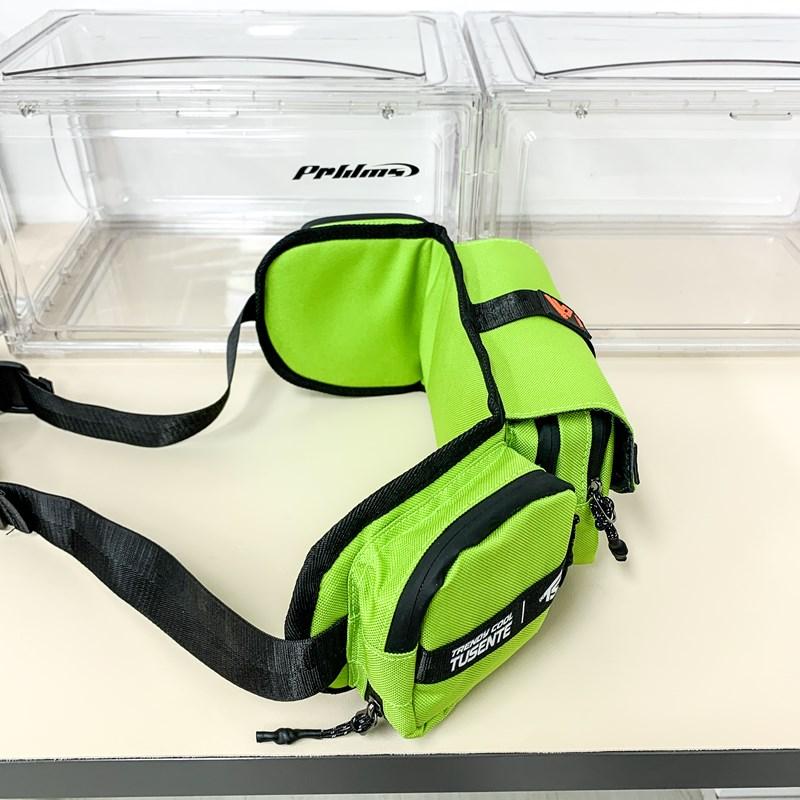 Women Sports Chest Bag Men's Riding Waist Bag Outdoor Large Capacity Water Kettle Bag