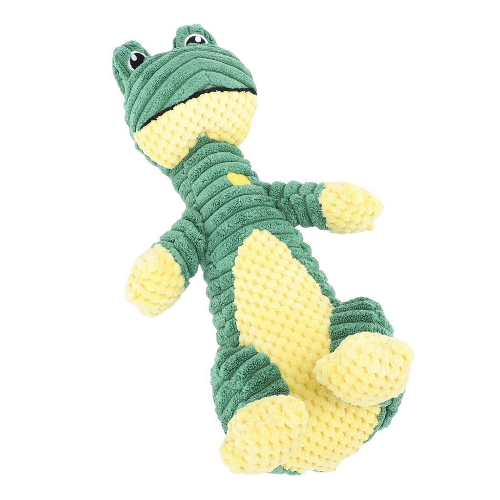 Plush Dog Squeaky Toy Cute Animal Shape Interactive Reduce Boredom Stuffed Dog Chew Toy for Small Medium and Large Dogs