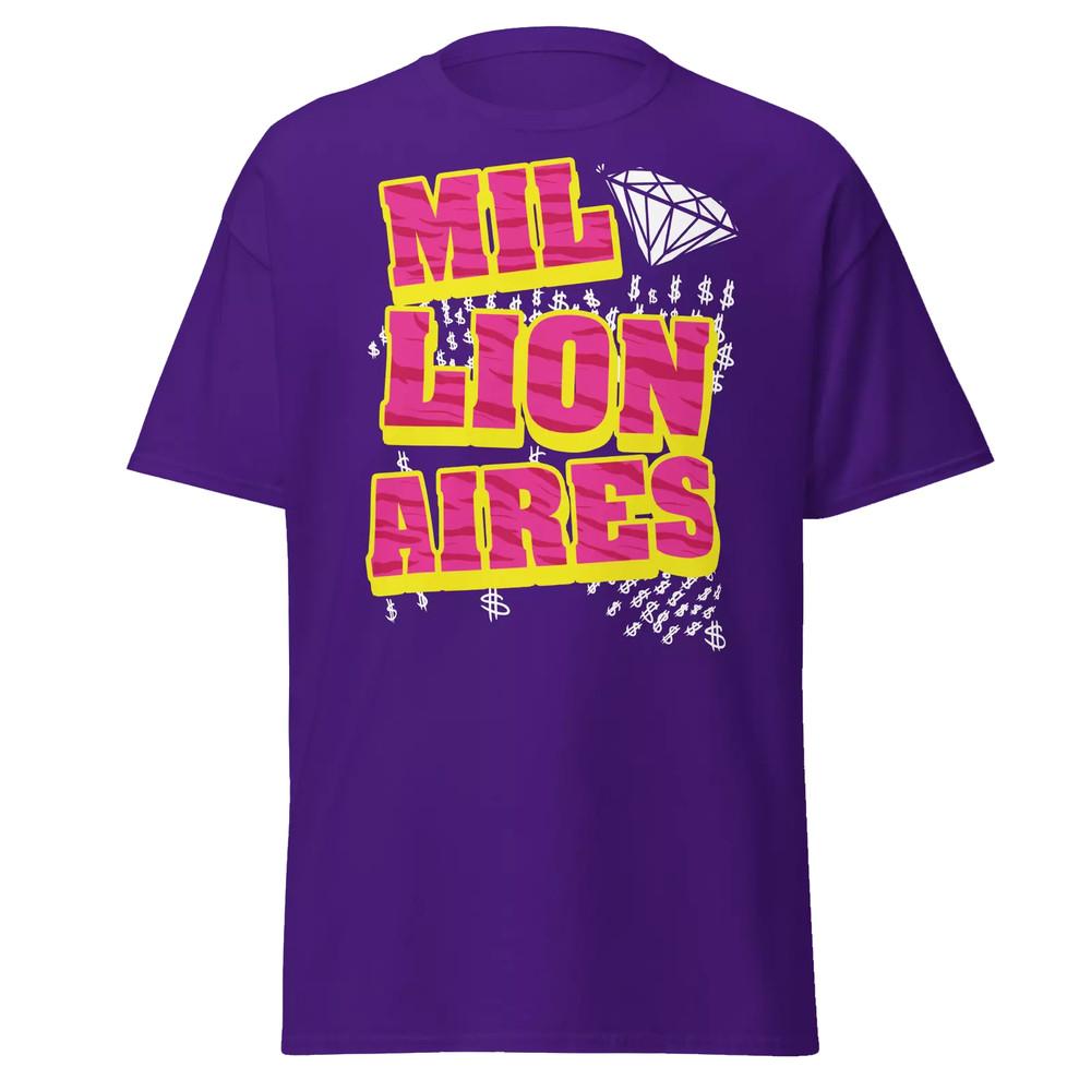 NEW MILLIONAIRES Logo Stacked Scene Queen Band All Size Gift Shirt AR181 Unisex T-Shirt XXXXL
