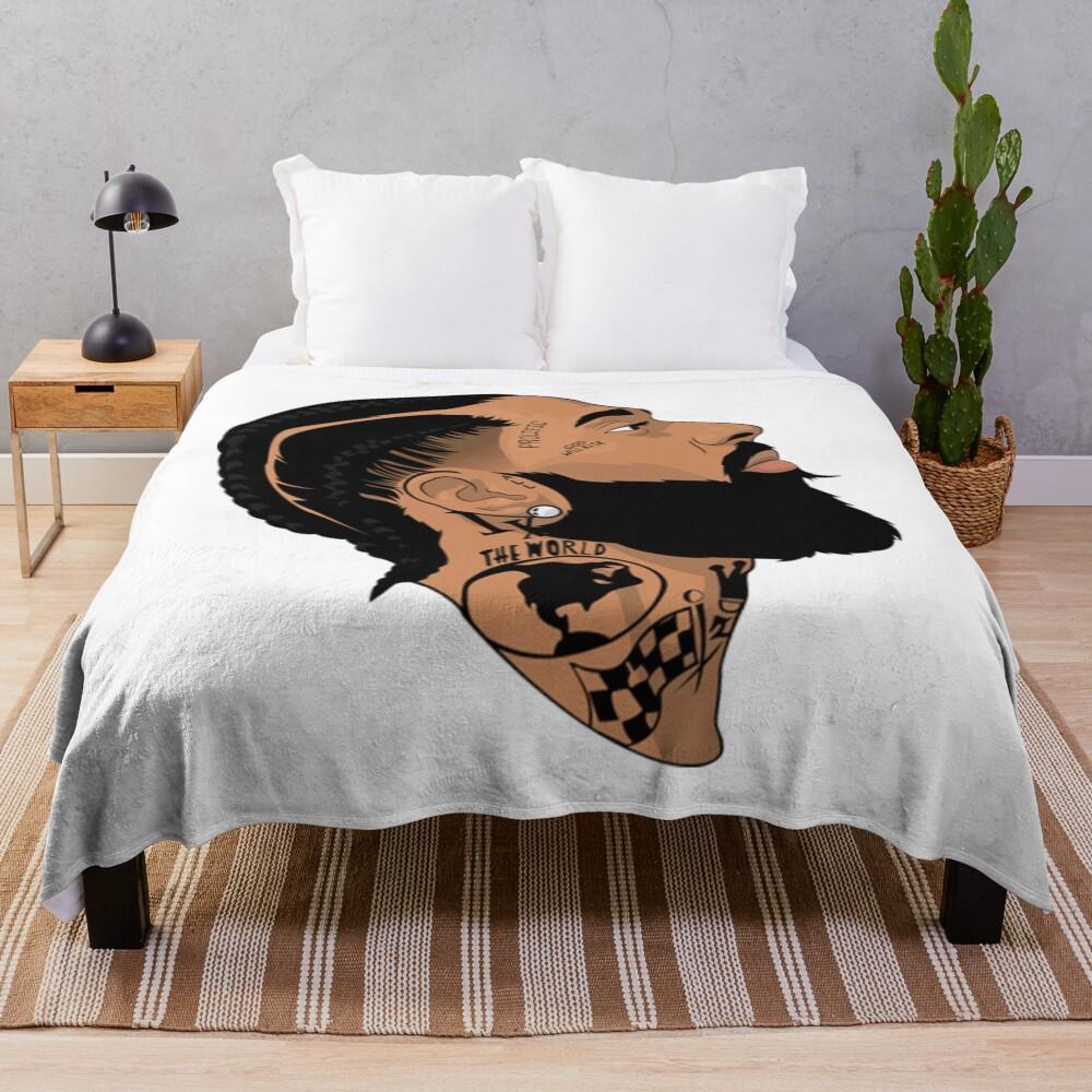 Nipsey Hussle Throw Blanket