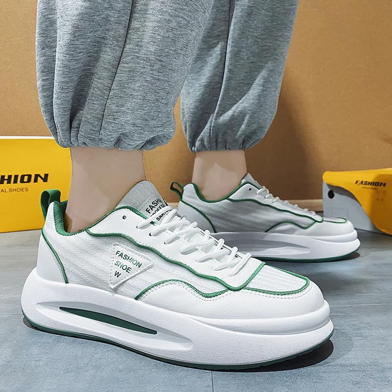 Мужская обувь Дышащая повседневная обувь Уличные модные кроссовки с низким вырезом — фото 7