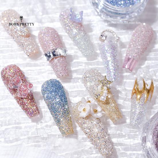 Beautiful Nail Pigment Nails Ornaments Powder Smooth Non-irritating Sparkling