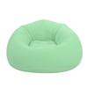 Uppblåsbar bönpåse utan bönor PVC Mjuk flockning Ergonomisk uppblåsbar loungefåtölj för vardagsrum sovrum