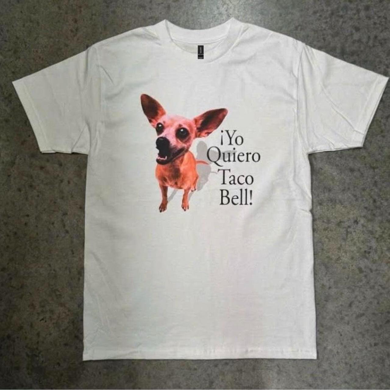 Vintage Style Taco Bell Chihuahua ¡Yo Quiero Taco Bell Unisex Tee S-5XL Unisex T-Shirt L