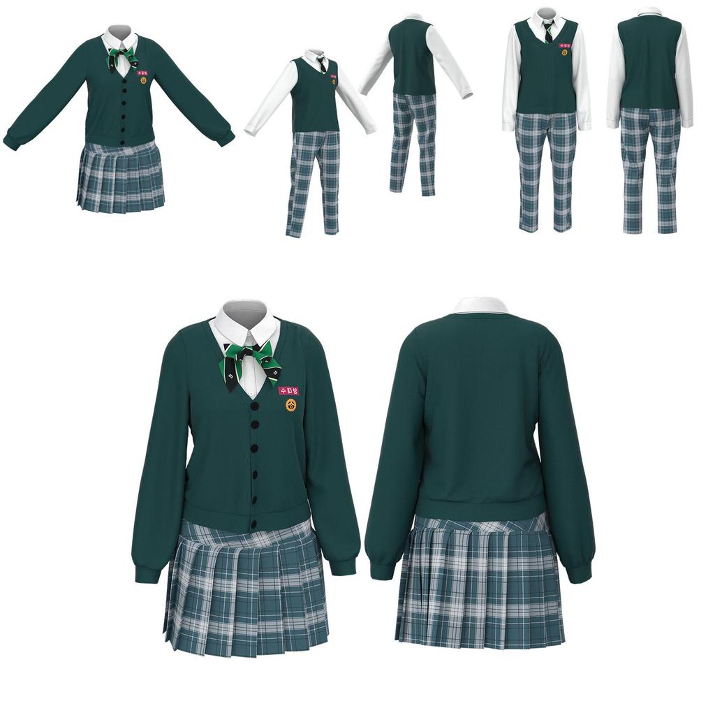 All Of Us Are Dead Cosplay School Uniform Costume For Men And Women Perfect For Halloween Or Theme Parties