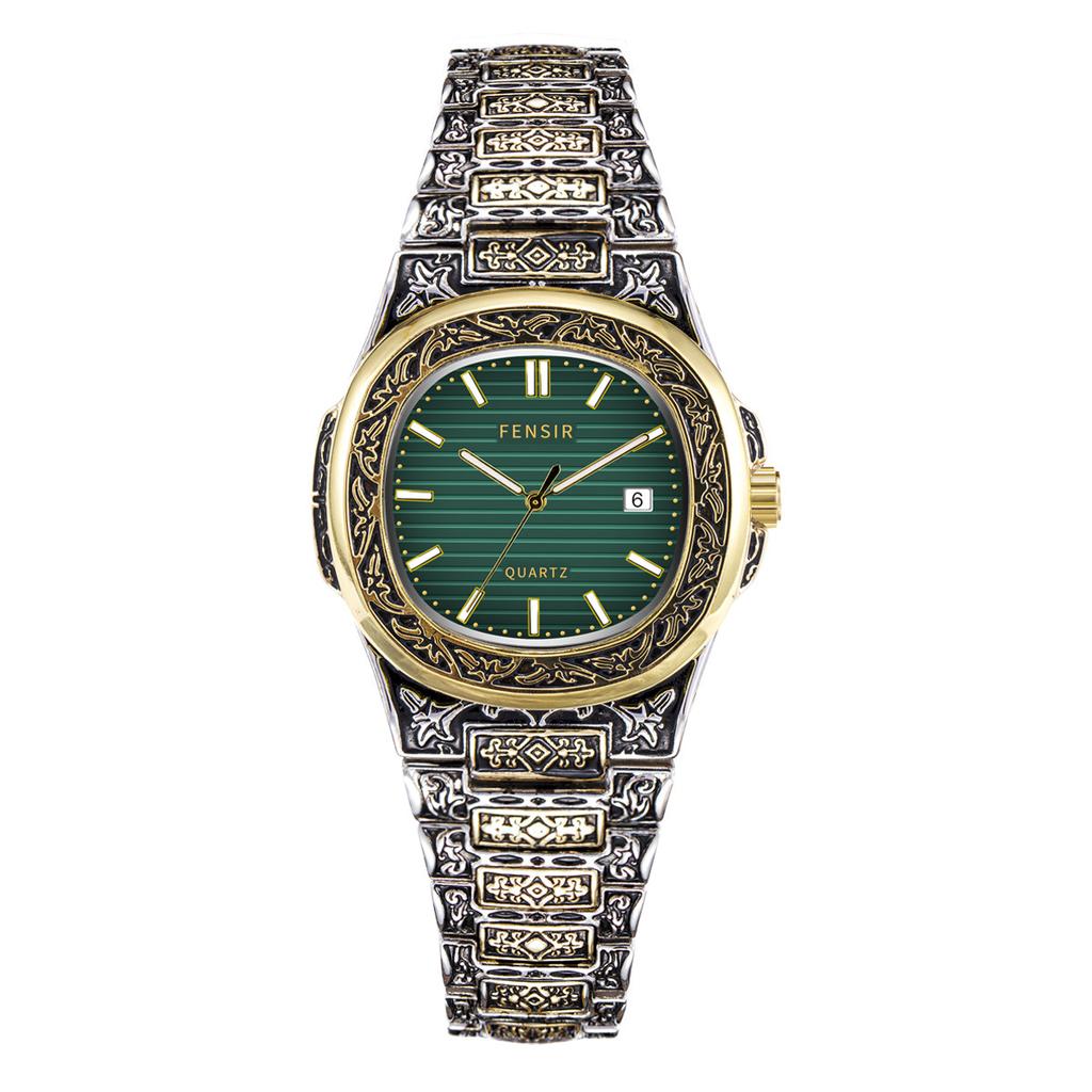 Luxus Herren Armbanduhr Leuchtend Wasserdicht Datum Herrenuhr Edelstahl Herren Quarzuhren Lässige Herrenuhr