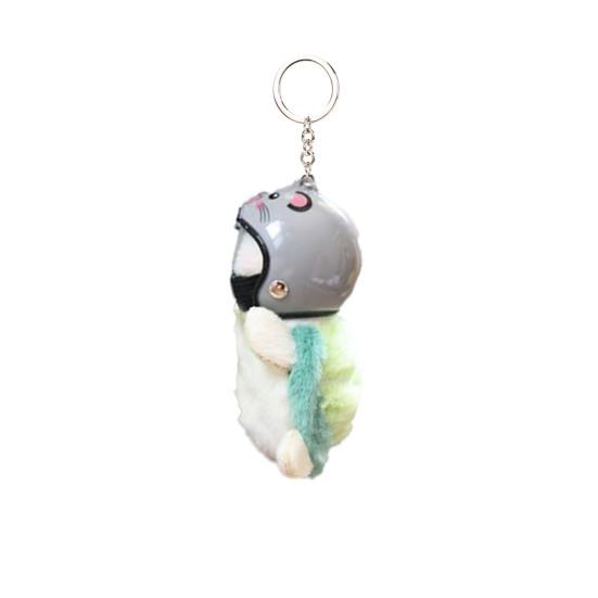 Doll Pendant Keychain Turtle Shape Plush Doll Key Holder Easy to Carry Lightweight Keychain Backpack Accessories