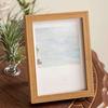 26.5*38cm Wood Photo Frame With Printing And Photo Printing Function; 3D Hollow-out Frame
