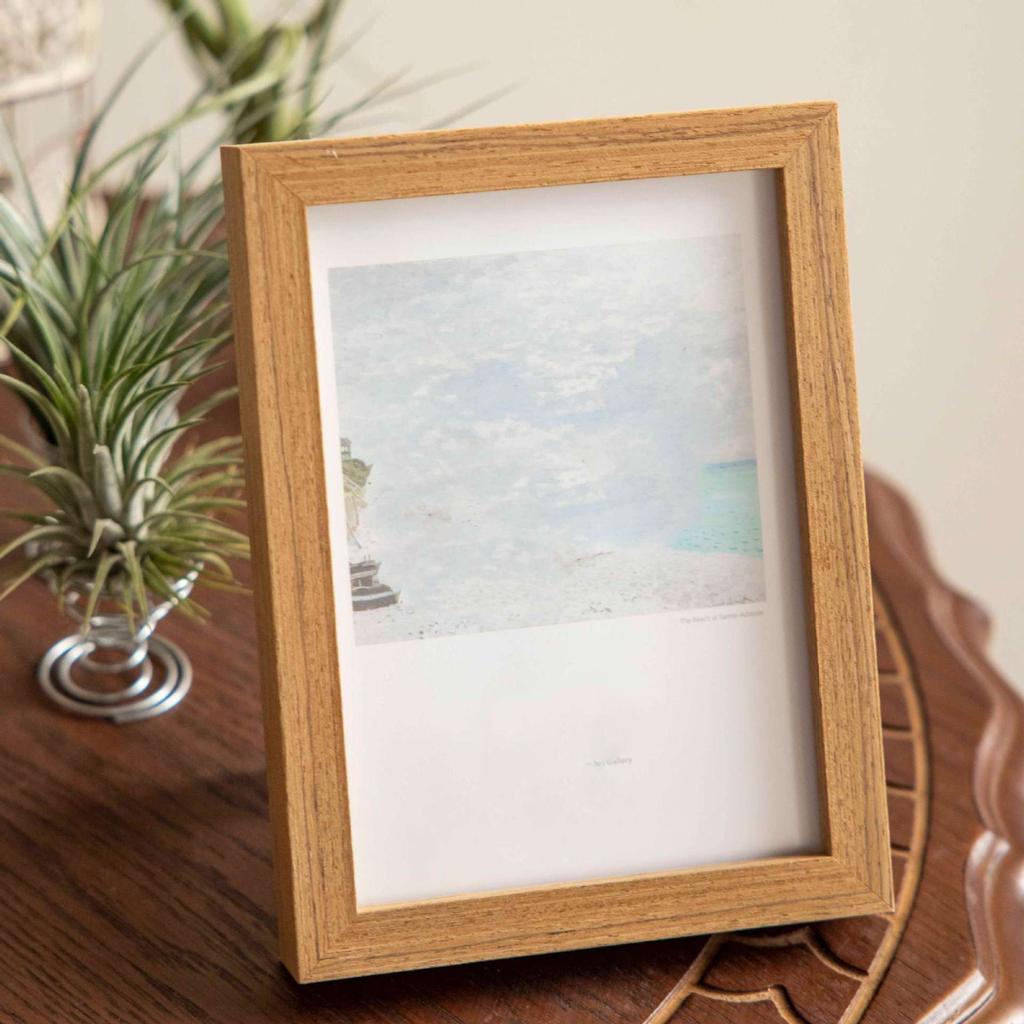 26.5*38cm Wood Photo Frame With Printing And Photo Printing Function; 3D Hollow-out Frame
