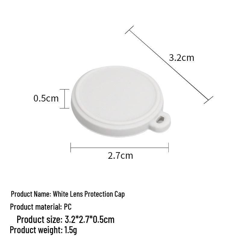 Insta360 GO Ultra Silicone Lens Cap: Anti-Scratch Protective Cover for Sports Cameras