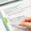 Memo Pads PET Material Scrapes Stickers Sticky Simple Note Paper Transparent Sticky Notes