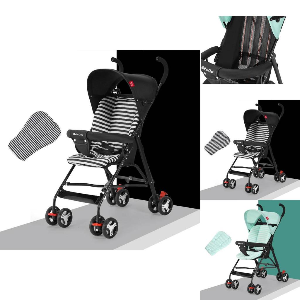 Ultralicht Draagbare Kinderwagen Compact Parapludesign Voor Gemakkelijk Reizen