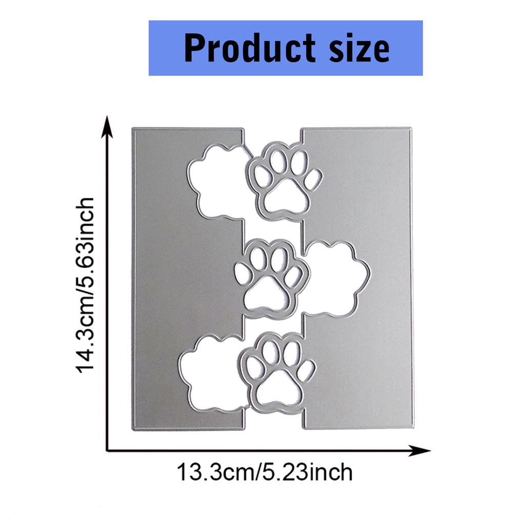 Potetrykk Skjæremaler Metall Skjæremaler Prege Maler Former Klipp Sjablonger for Scrapbooking Album Kortdekorasjon