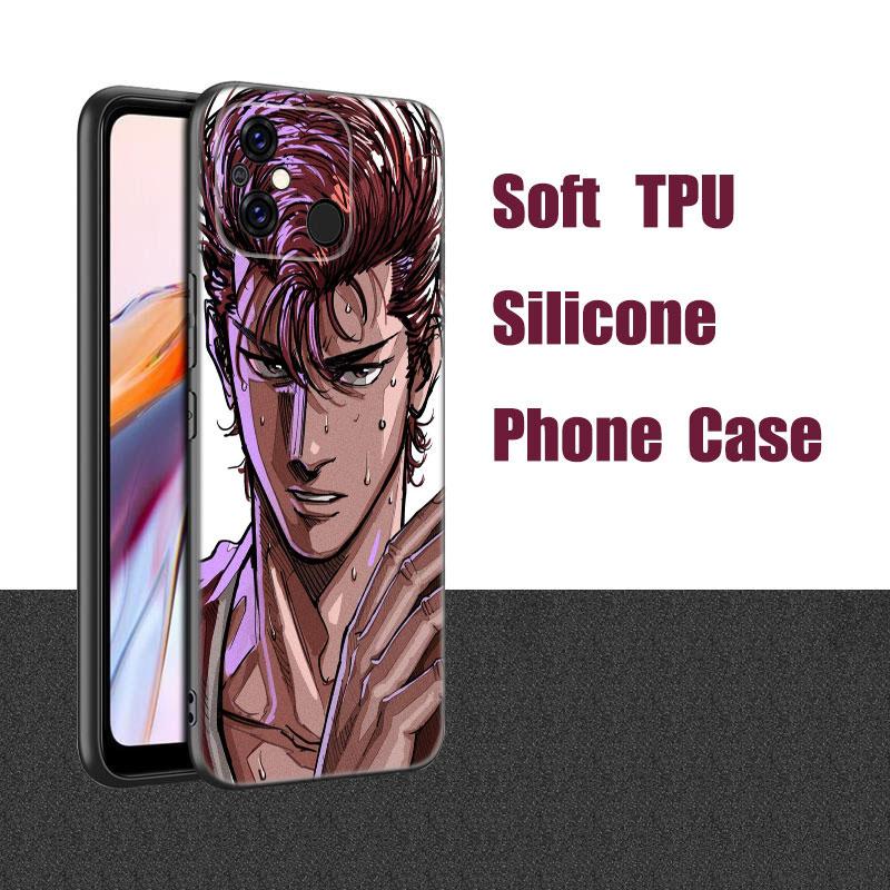 Anime Slam Dunk Black Silicone Phone Case For Xiaomi Redmi 7A 8A 9A 10A 11A 9C 10C 12C 13C 11 Prime A1 A2 Plus 12 4G Note 9T 12R