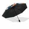 Jasmine, Genie Lamp Themed Automatic Opening and Closing Umbrella, Brightly Colored 8-rib Portable Umbrella, Suitable for Men and Women, A Perfect Gif