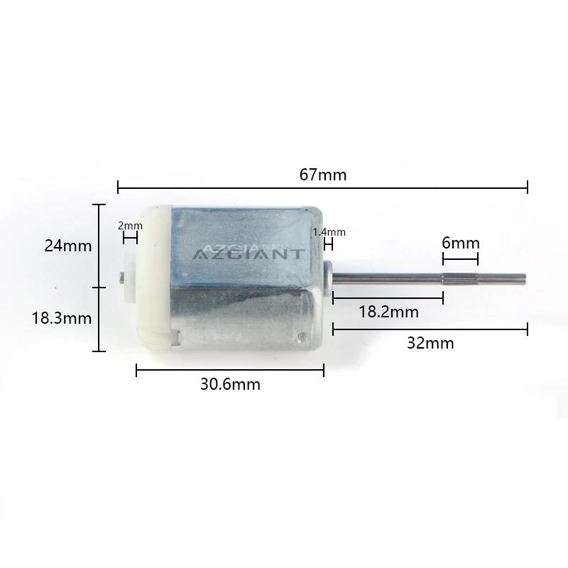 5 pcs AZGIANT DC 12V FC280-SC-20150 Car Door Lock Engine Folding Mirror Motor For Volvo S80 Nissan Murano 2003 Ford Focus DIY