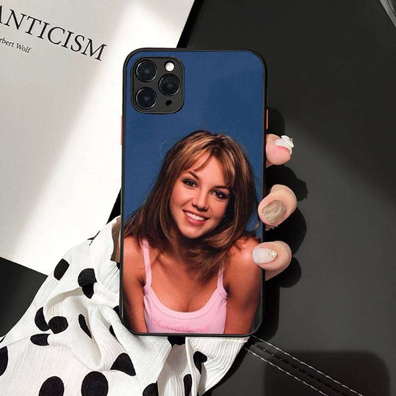 Britney Spears Phone Case For Iphone 13 11 8 7 6 6S Plus 7 8 Plus X XS MAX 5S XR 12 11 Pro Max Se 2020 Funda Cover