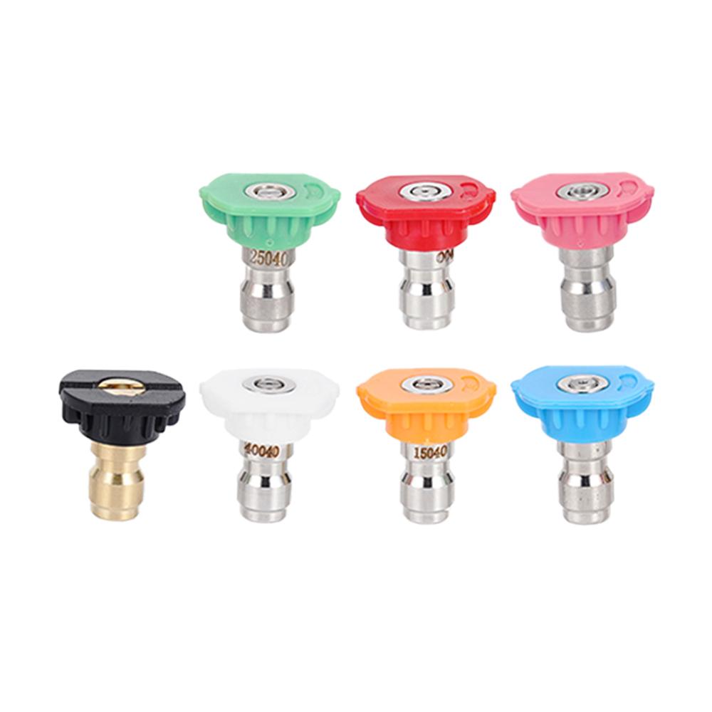 Pressure Washer Adaptor 1/4"Quick Release Connect To Water Gun Nozzle Spray Nozzle Quick Connection Cleaning Accessories