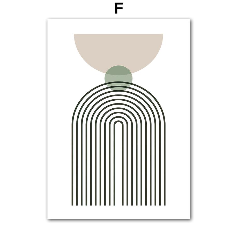 

Современная линия, листья, геометрия, абстрактная настенная живопись в стиле бохо, холст, живопись, плакаты на скандинавскую тему и принты, настенные панно для декора гостиной 30X40 cm No Framed