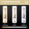 LED Full-Length Mirror, 40 X 160 Cm, Touch Control, Dimmable, 3 Colors, Grey