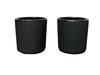 BLACK CAST IRON CUPS 2 PCS CAST IRON HERBAL TEA SET 100ml