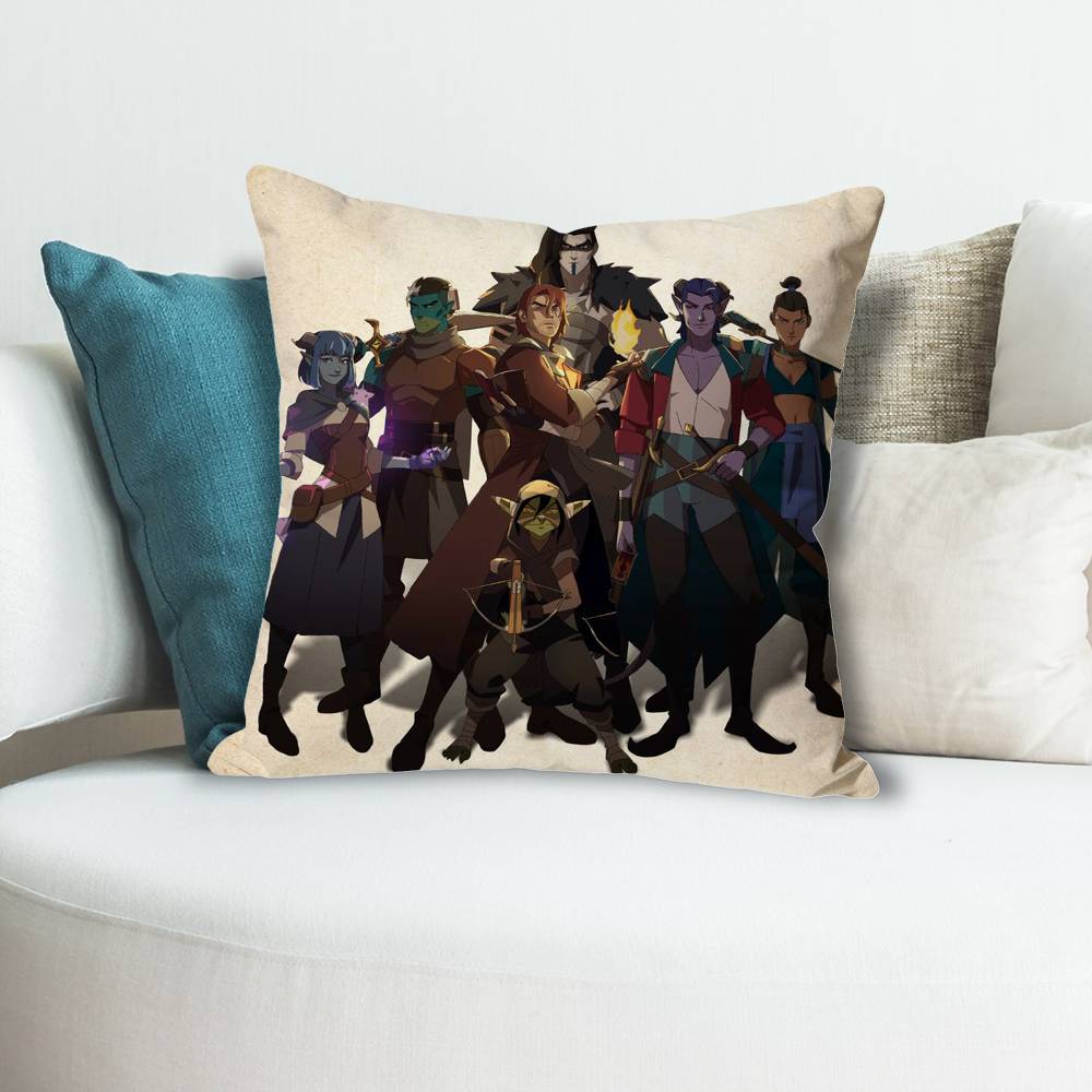 TV The Legend Of Vox MMachinasS Celebrity Merchandise AllMatch Printed Pillow Case Sofa Car Office Room Decoration Protector
