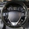 For Toyota E'Z RAV4 Auris 2013 2014 Corolla Car Steering Wheel Cover iM 2017 Scion iM 2016 Black Perforated Microfiber