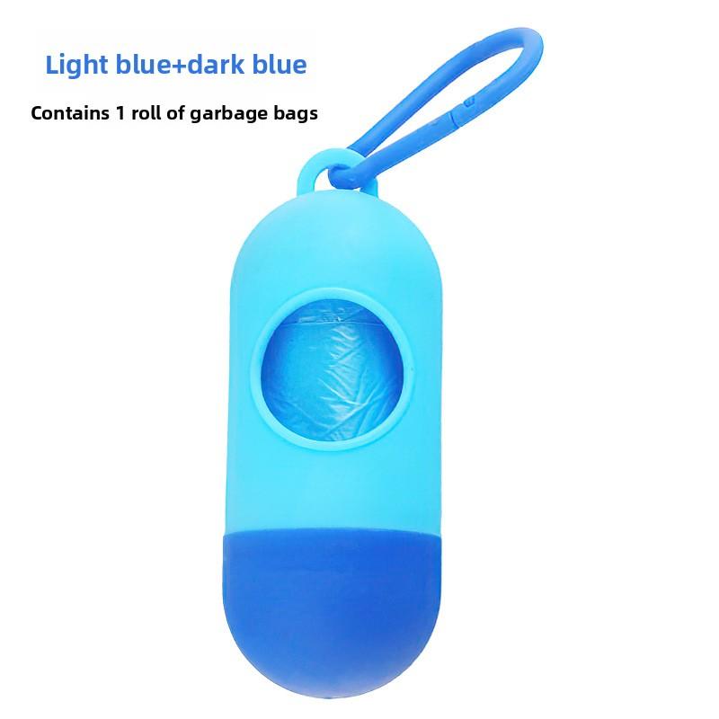 Pet Cleaning Supplies, Dog Garbage Bags, Bullet-shaped Portable Storage Boxes, Toilet Picks, Garbage Bag Boxes
