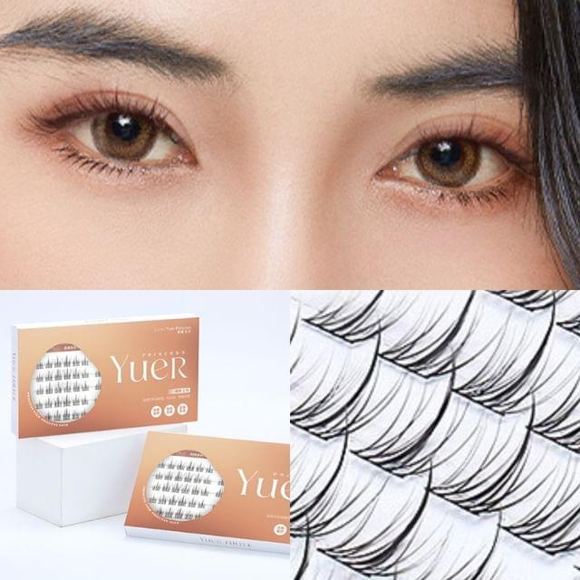 Mogugu - Пучки Накладных Ресниц 10Rows - Black - One Size