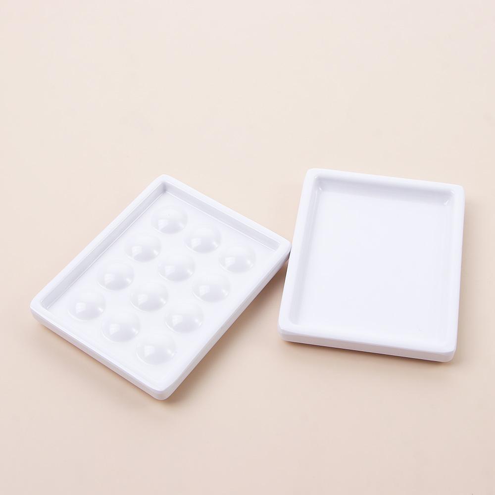 Manicure Empty Watercolor Palette Nail Art Color Palette Nail Polish Palette Nail Pigment Holder