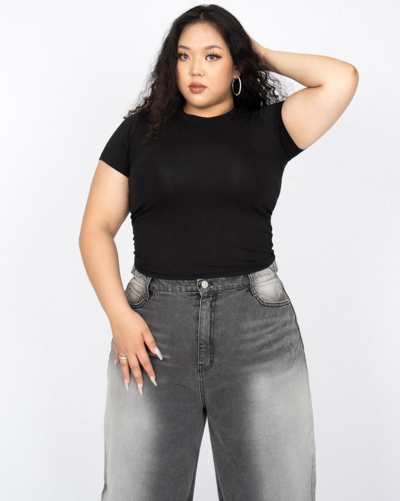 Kulsiseu Cs C-Basic Long Top-015 (Black)