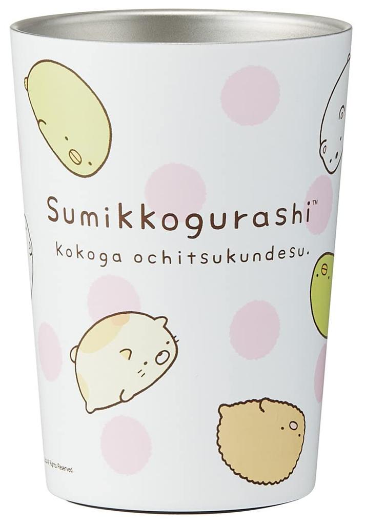 Skater Thermal Insulated Convenience Store Coffee Stainless Steel Tumbler 400ml M Sumikkogurashi Vacuum Insulated STCV2-A