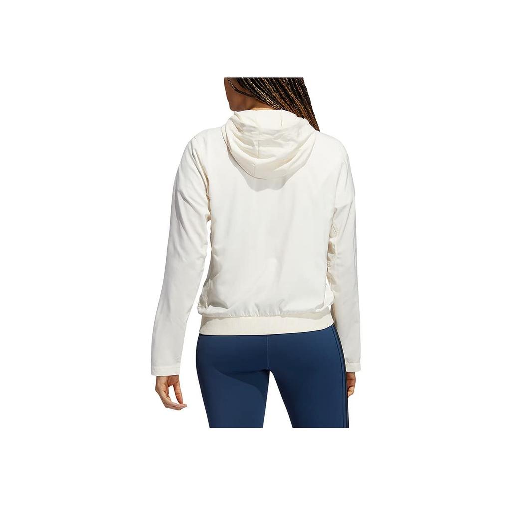 Adidas Training Hooded Jacket Women Jackets White GS5356