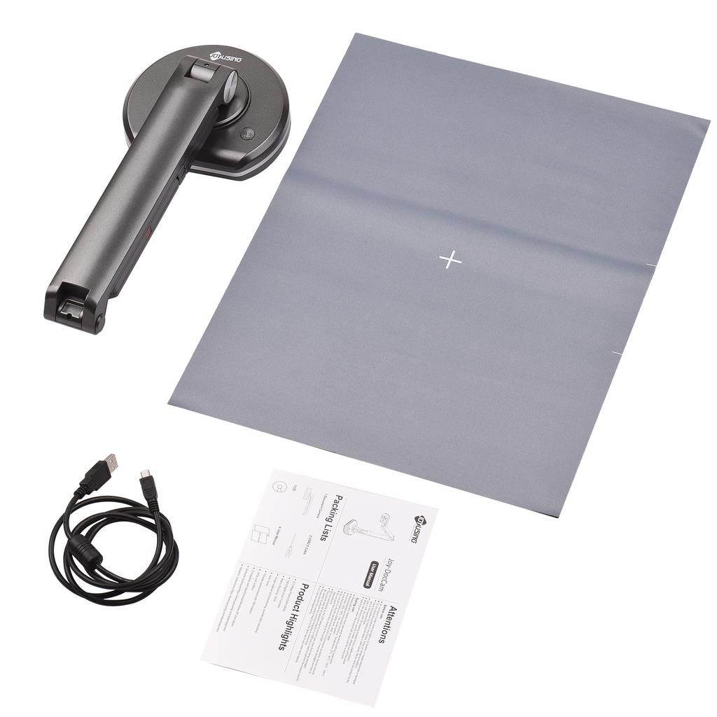 JOYUSING V500S USB 2 in 1 Document Camera & Book Scanner Webcam with Auto Focus 8 Mega pixel High Definition Max.