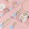 500 Stück/Rolle Danke Floraler Aufkleber Geschenkverpackung Siegel Etikett Scrapbooking Schreibwaren Aufkleberrolle Diy Versiegelungsaufkleber 2,5/3,8 cm