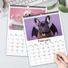 1 Stück 2026 Hängekalender, Lustiges Hunde-Design, 12 Einzigartige Designs pro Monat, Perfektes Geschenk für Geburtstag, Weihnachten & Neujahr