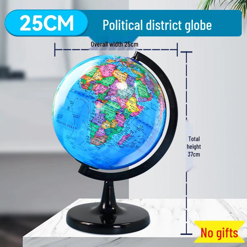 14.2CM High-Definition PVC Globe for Teaching and Ornamentation, Ideal for Middle School Students
