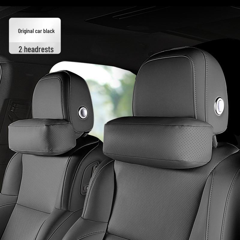 Compatible L9L8L7L6 Neck Pillow Headrest: Car Accessory for Lumbar Support & Neck Protection