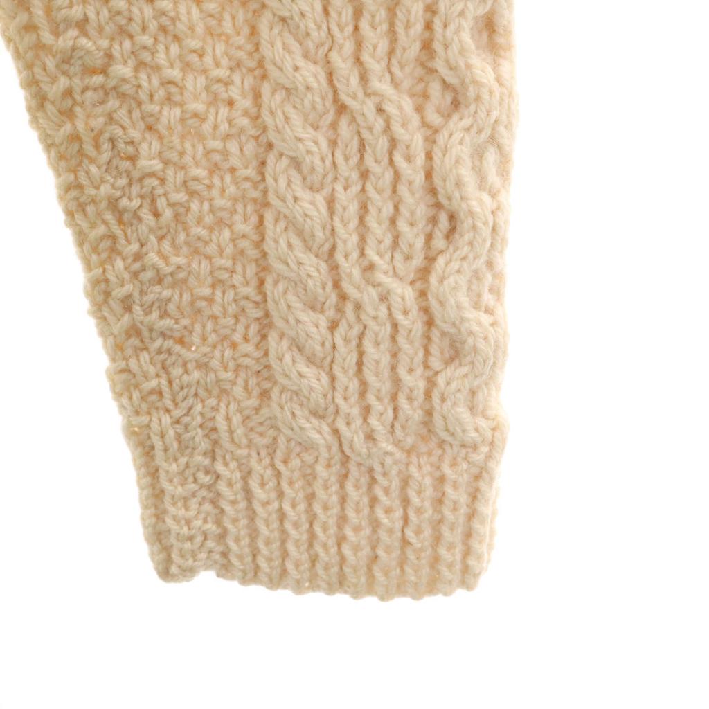 Donegan 80s 100% Wool Vintage Long Sleeve Fisherman Knit Men's Used