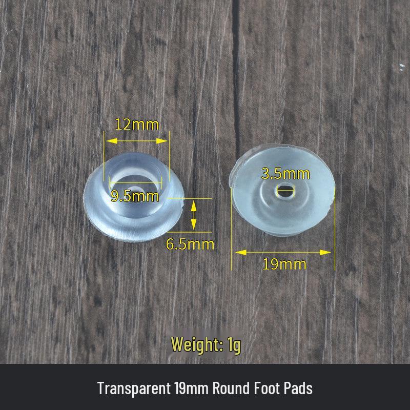 Anti-Slip Transparent Rubber Furniture Pads for Tables – Wear-Resistant and Protective