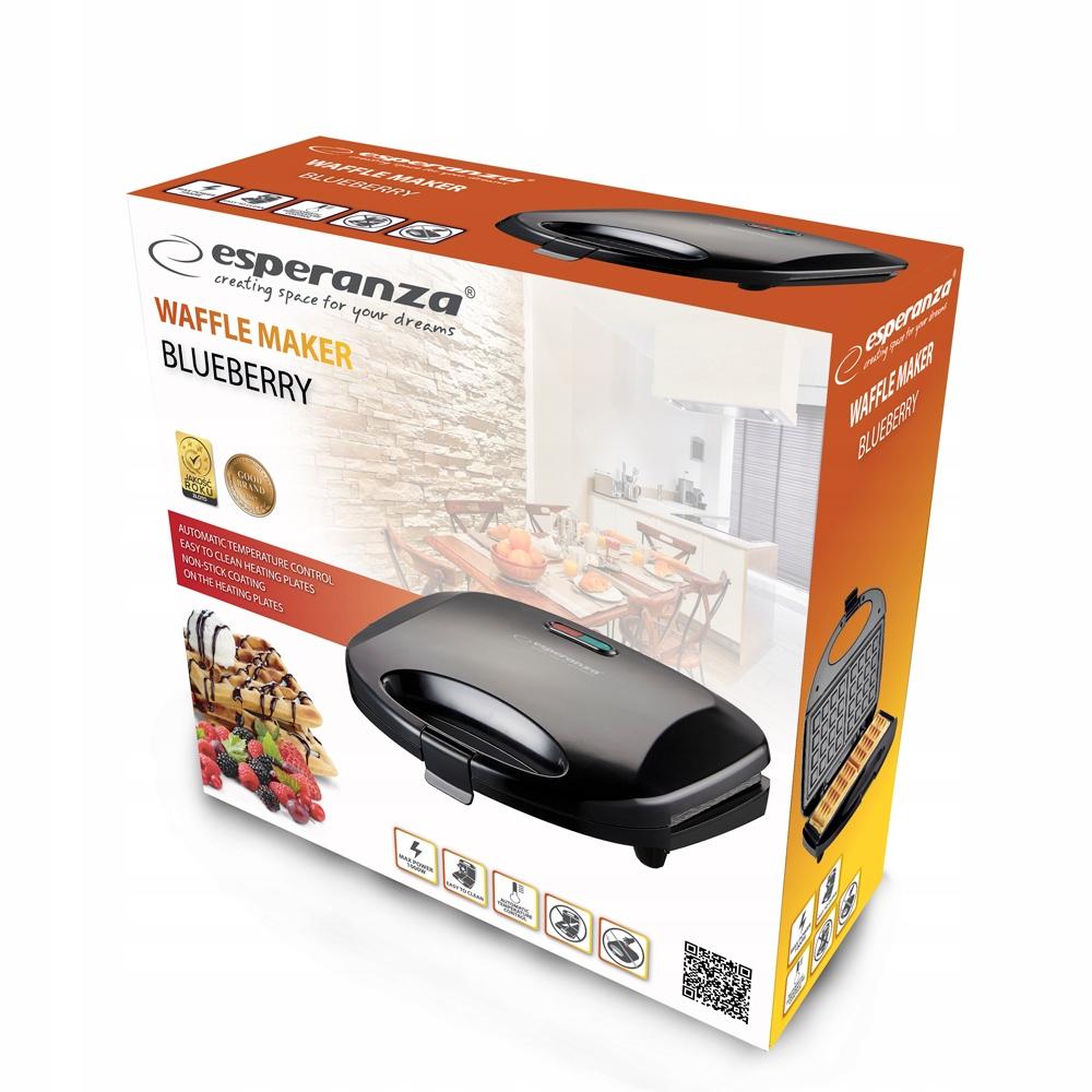 Waffeleisen Esperanza Blueberry 1000W EKT008